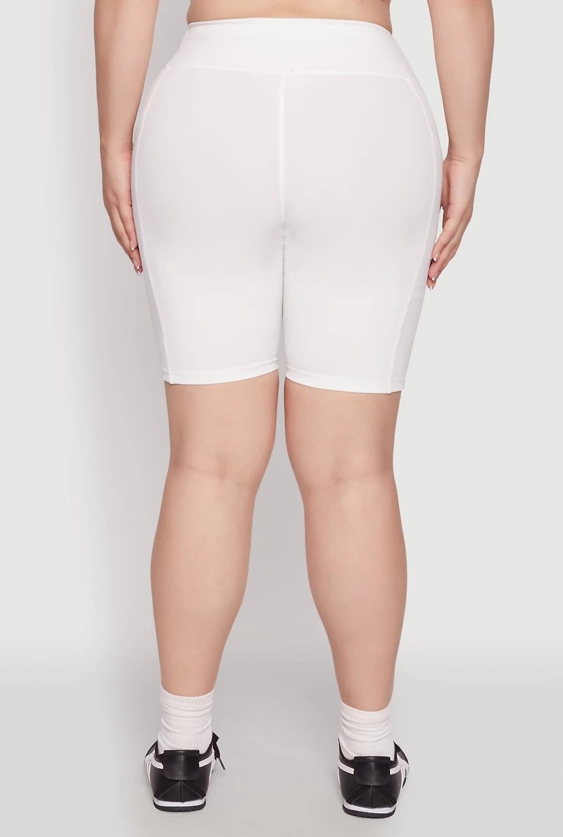 Plus Side Pocket Cycling Shorts