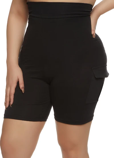 Plus Ultra High Waisted Biker Shorts