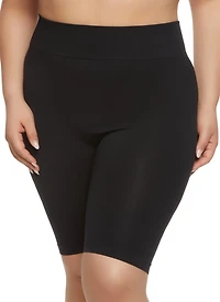 Plus Seamless High Waist Biker Shorts