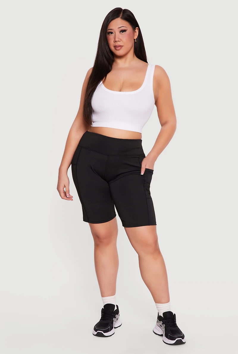 Plus Side Pocket Bike Shorts