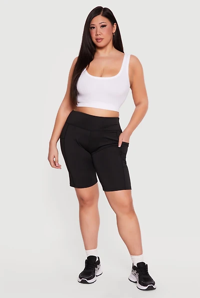 Plus Side Pocket Bike Shorts