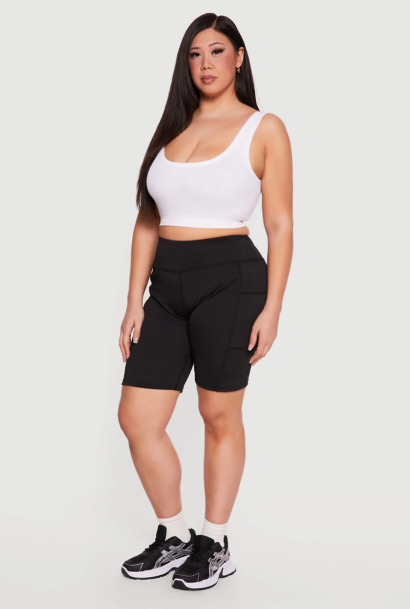 Plus Side Pocket Bike Shorts