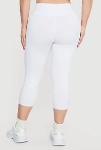 Plus Capri Leggings with Side Pockets