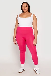 Womens Plus Seamless High Waisted Leggings, 2X-3X