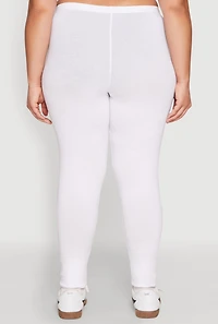 Plus High Waisted Leggings