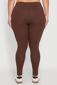 Womens Plus High Waisted Leggings,