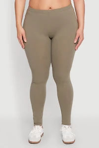 Plus High Waisted Leggings