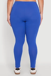 Womens Plus High Waisted Leggings,