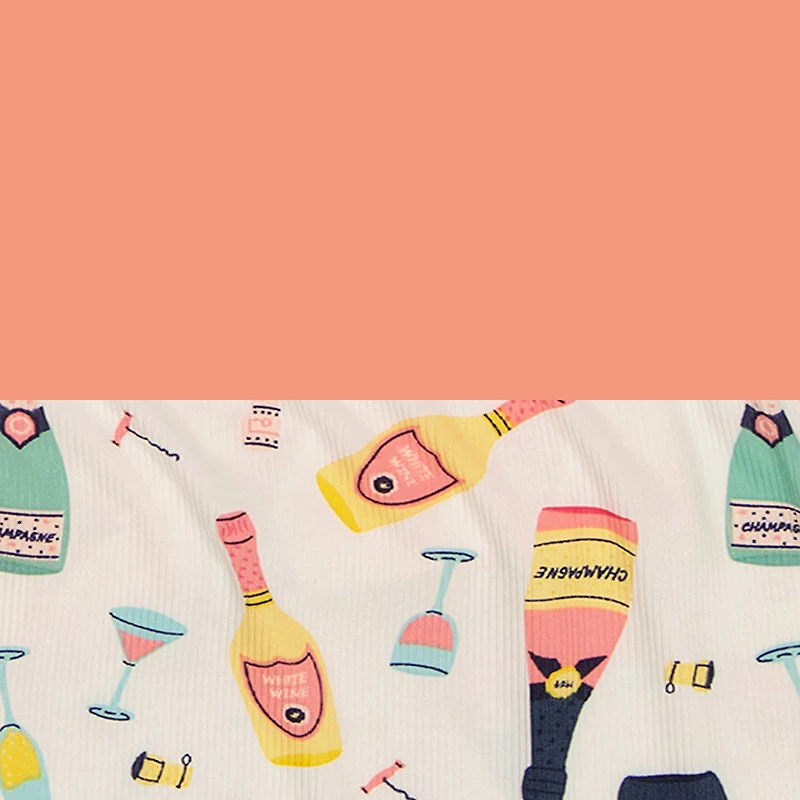 Plus Henley Pajama Cami and Champagne Shorts 3 Pack