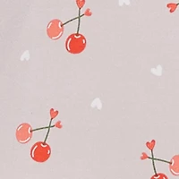 Plus Love You Cherry Much Graphic Sleep Shirt