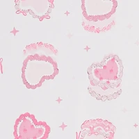 Plus Cherry Cake Patterned Scoop Neck Sleep Shirt