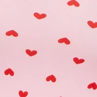 Plus Soft Knit Heart Print Pajama Cami and Pants Set