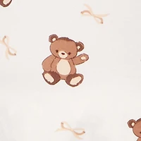 Plus Teddy Bear Print Pajama Cami and Pants