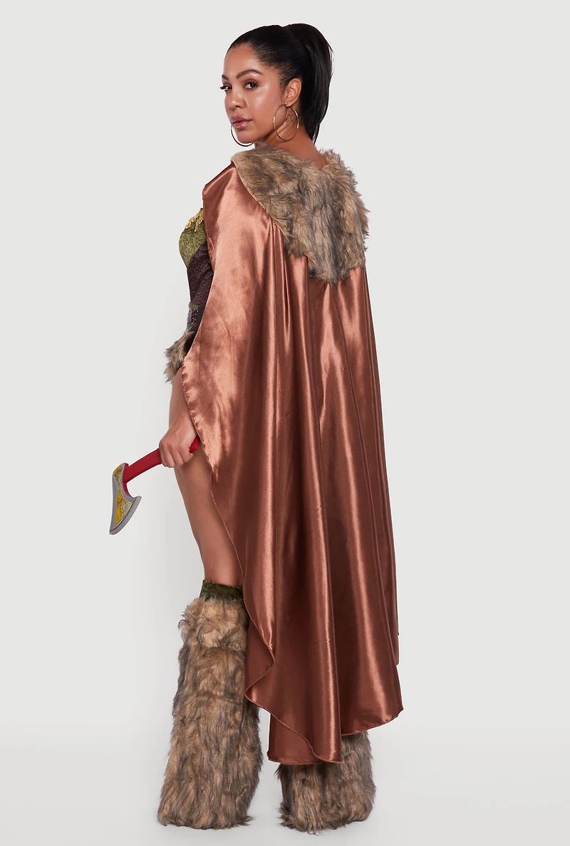 Womens Plus Size Valhalla Honey Costume, Brown, Size 1X