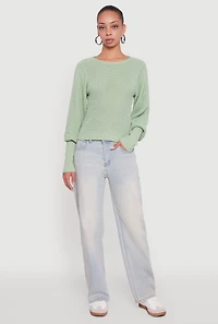 Leg of Mutton Pullover Sweater