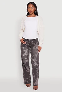Open Front Cardigan Shrug