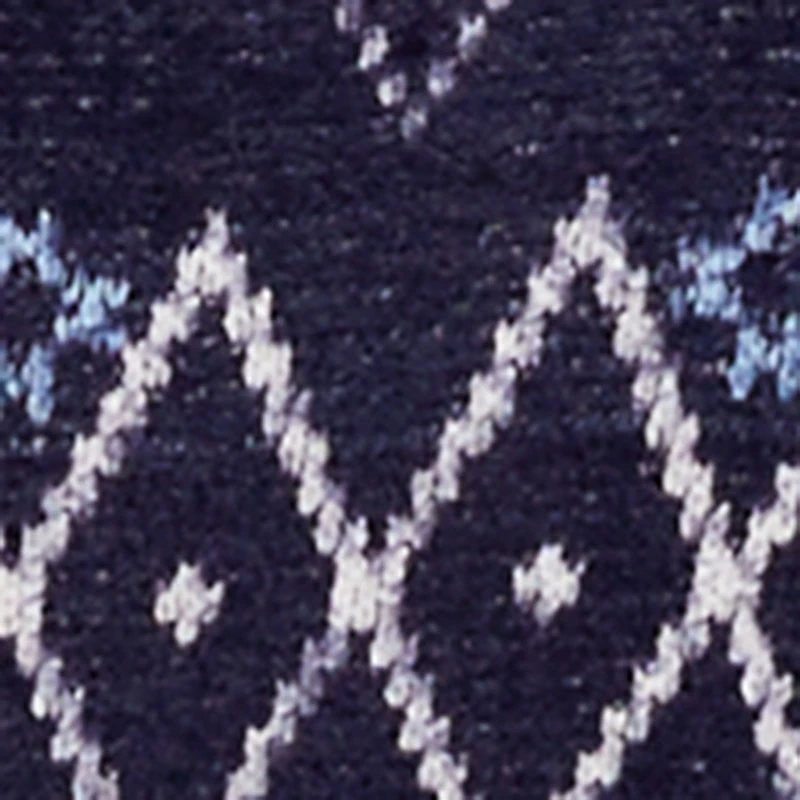 Holiday Patterned Eyelash Knit Sweater
