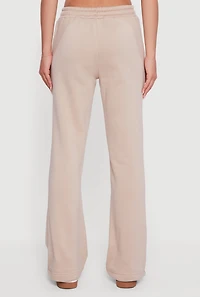 New York Graphic Flare Leg Sweatpants