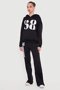 1968 Champ Graphic Pull Over Hooded Sweatshirt
