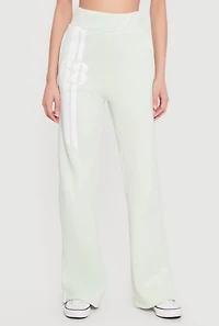 High Waisted 68 Graphic Fleece Sweatpants