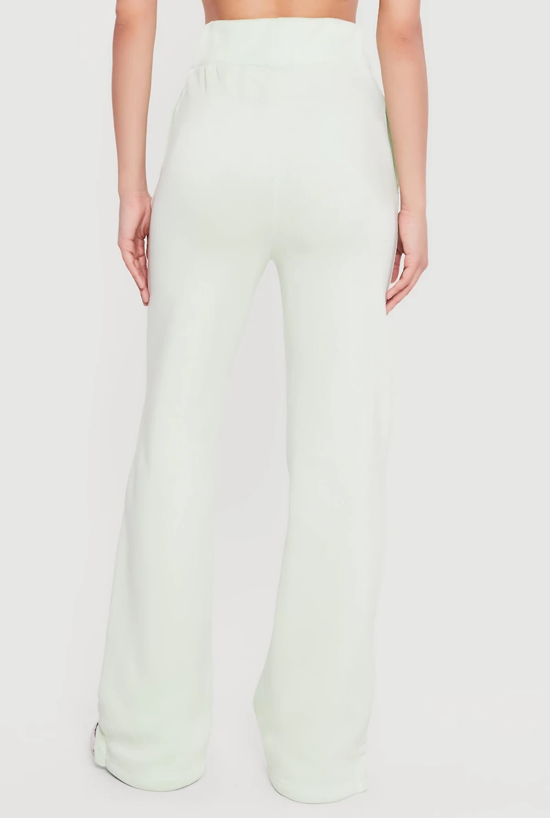 High Waisted 68 Graphic Fleece Sweatpants