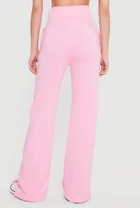 High Waisted 68 Graphic Fleece Sweatpants