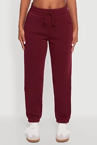 Womens Fleece Sweatpants with Pockets,
