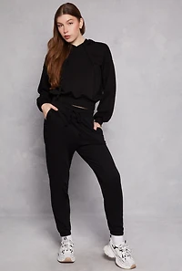 Fleece Drawstring Sweatpants