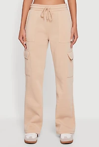 Fleece Cargo Sweatpants