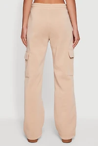 Fleece Cargo Sweatpants