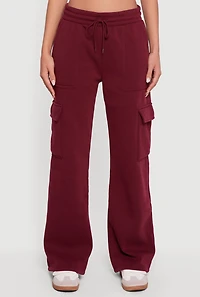 Fleece Cargo Sweatpants