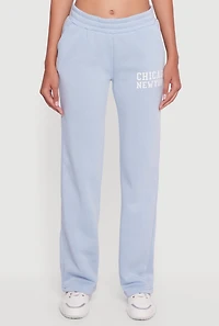 Womens Chicago New York Sweatpants,