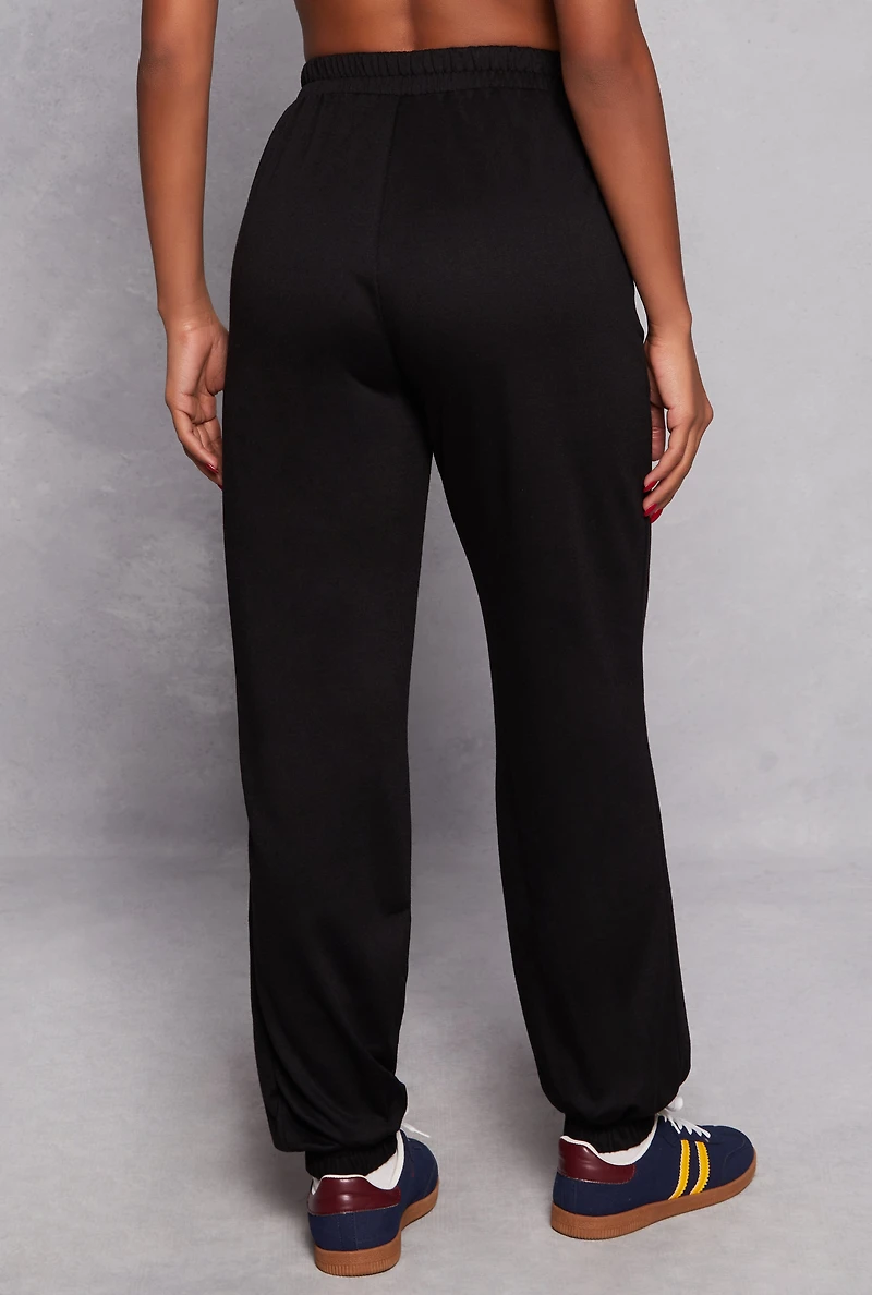 French Terry Pull On Joggers