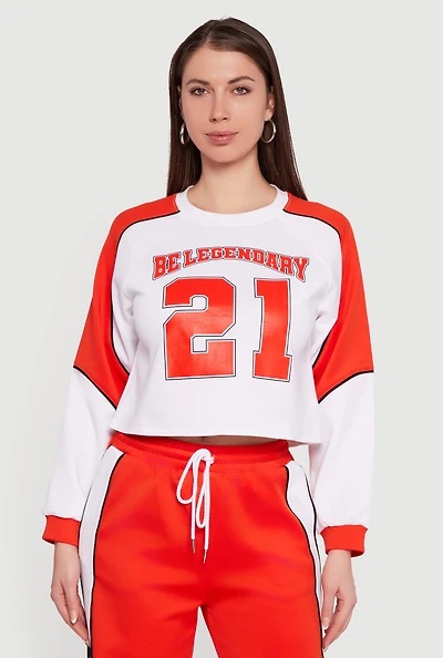 Color Blocked Be Legendary Graphic Tee