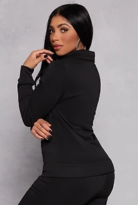 Funnel Neck Sweatshirt