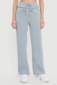 Chenille Lovers Club Graphic Drawstring Waist Joggers