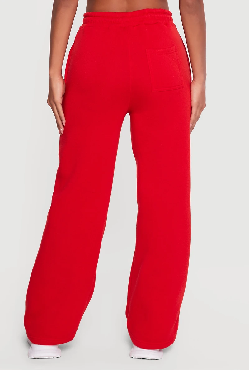 The One Patch Graphic Drawstring Waist Sweatpants