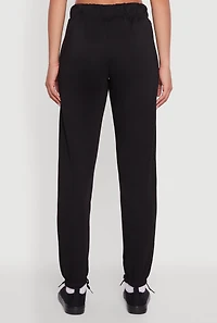 Womens High Waisted Fleece Lined Sweatpants,