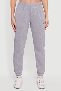 Metallic NYC Graphic Sweatpants