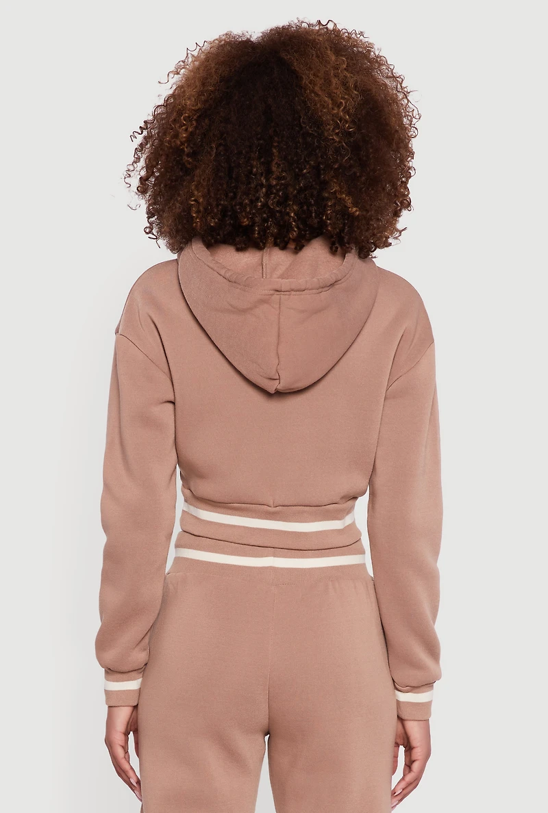 NYC Graphic Fleece Lined Hooded Sweatshirt