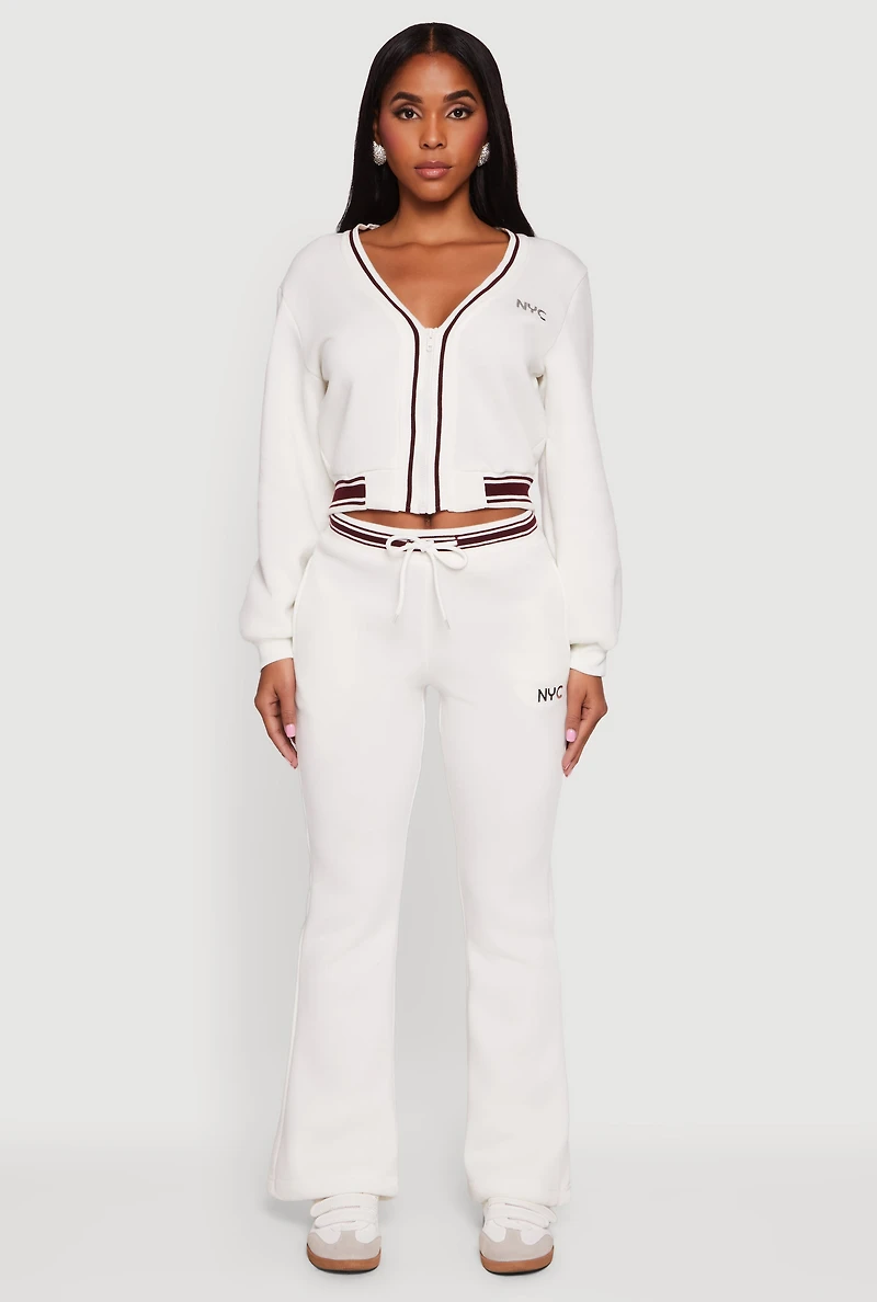 NYC Fleece Bootcut Sweatpants