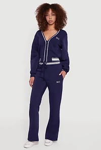 NYC Fleece Bootcut Sweatpants