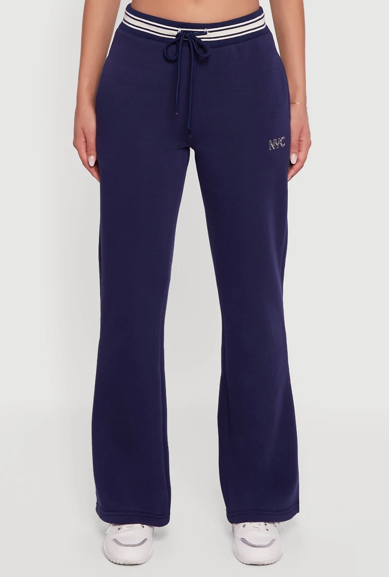 NYC Fleece Bootcut Sweatpants