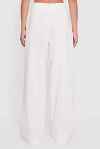 Los Angeles Graphic Drawstring Waist Wide Leg Sweatpants