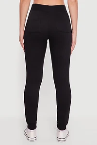 Womens Drawstring Waist Slim Joggers, S