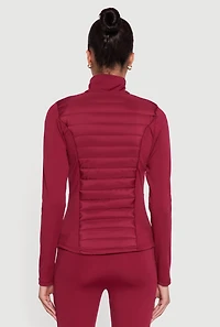 Hybrid Quilted Activewear Jacket