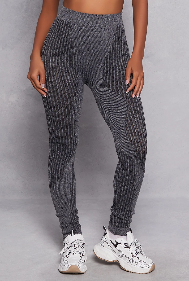 Seamless Laser Cut Detail Leggings