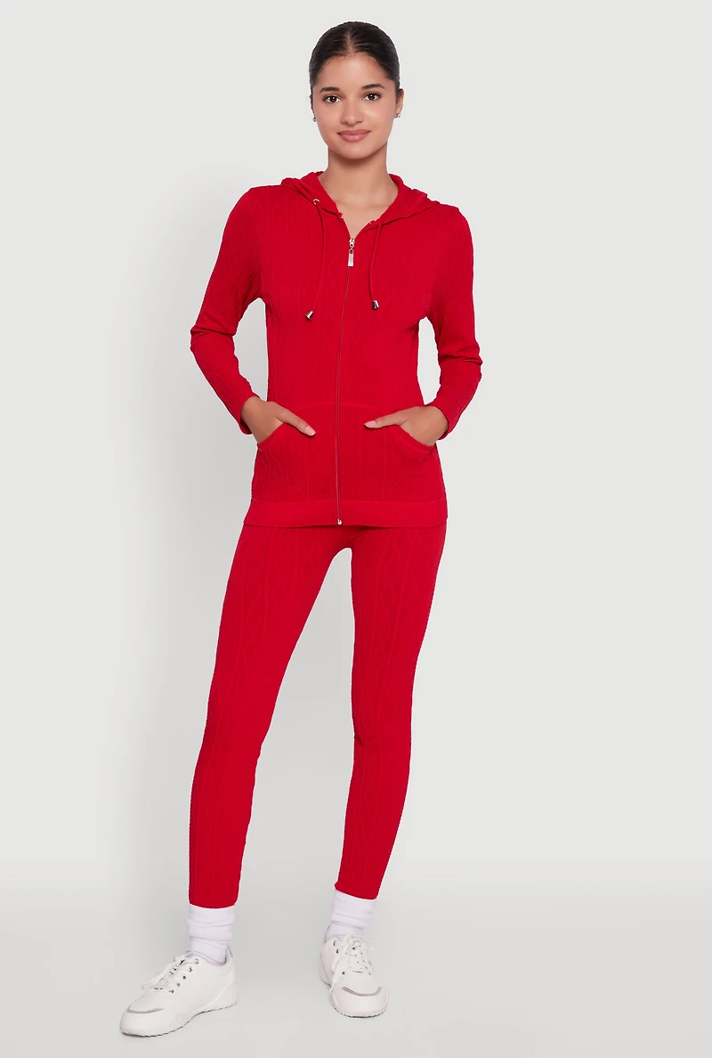 Seamless Geometric Patterned Leggings