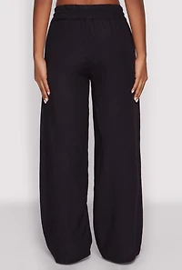 Linen High Waisted Pants