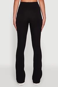 High Waisted Slim Bootcut Yoga Pants